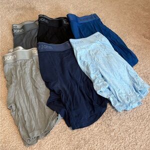 Bundle 6 Tommy John boxer briefs M